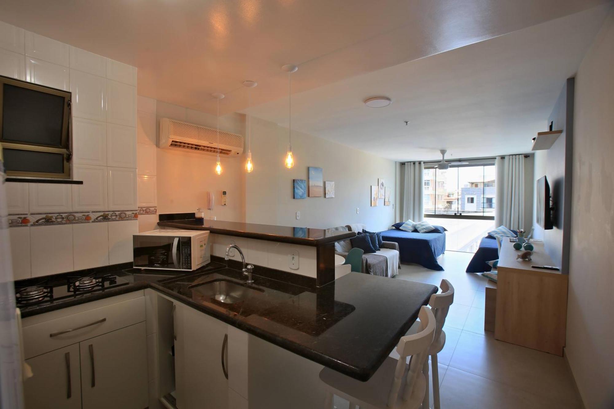 Beira-Mar, Piscina, Ar Cond, Completo & Wi-Fi Top Apartamento Arraial do Cabo